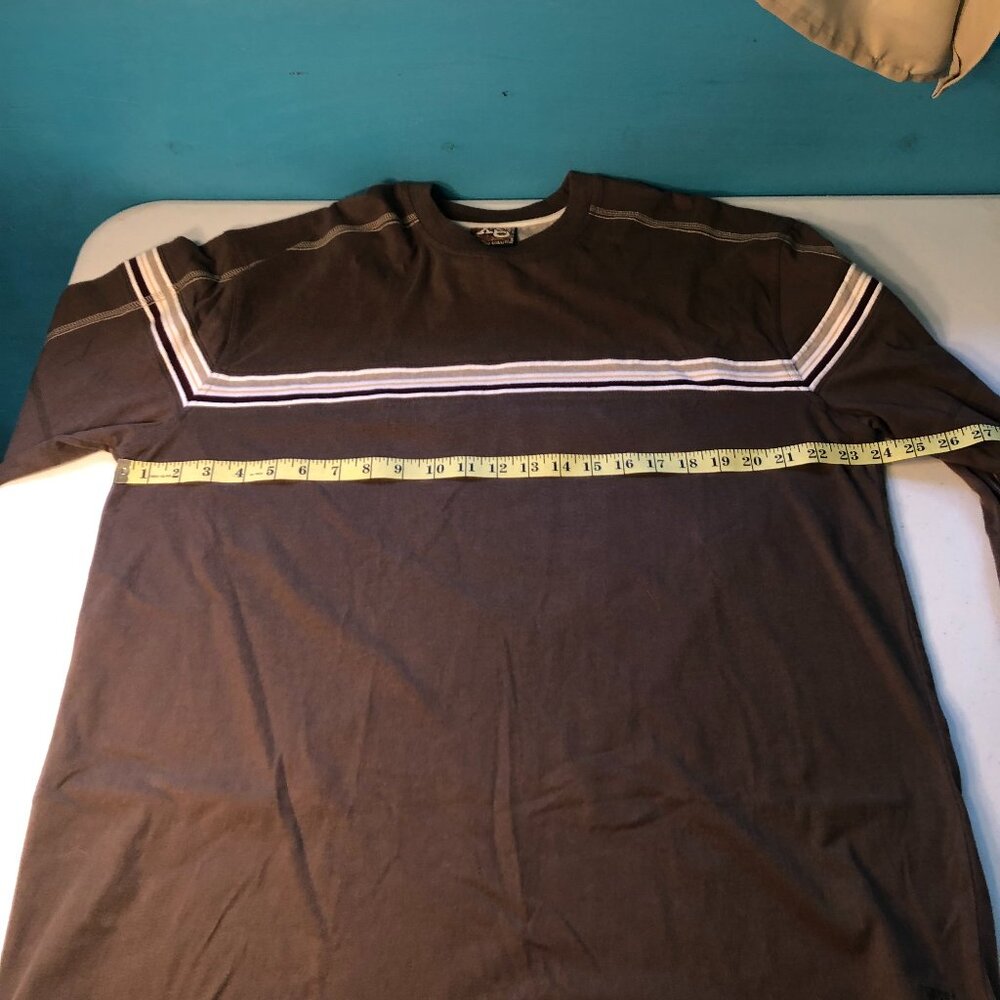 XG Extreme Quality Gear Crewneck Striped Long Sleeve Men's XL Pullover